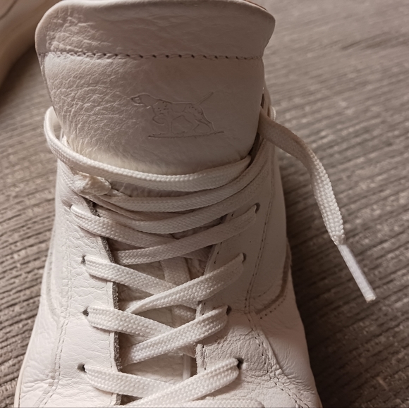 Rodd & Gunn Endeavor Street Sneakers white leather sneakers shoes size 11 - Picture 6 of 13